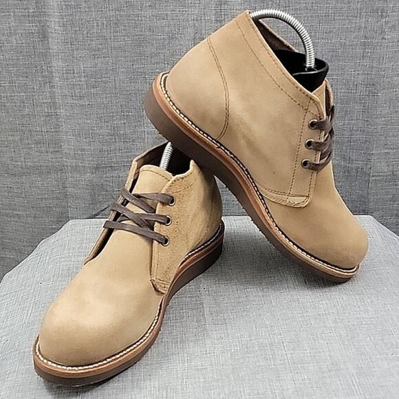 Chippewa 1901G06 Men's Size 7EMilford Suede Chukka Boots Khaki - Worn Once!